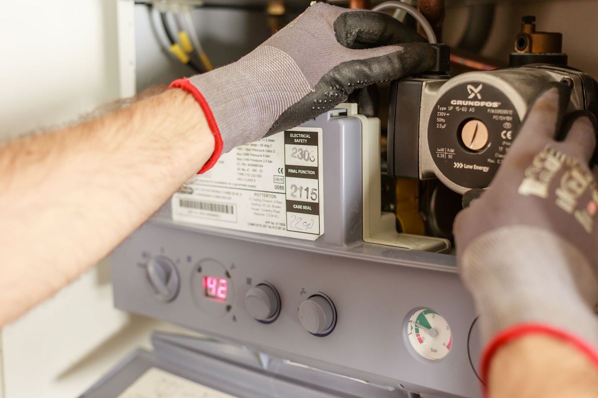 Tankless water heater upgrade in Chandler